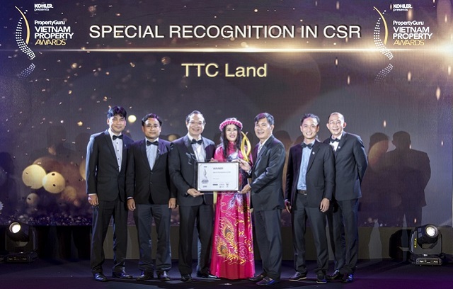 TTC LAND nhận giải thưởng Vietnam Property Awards