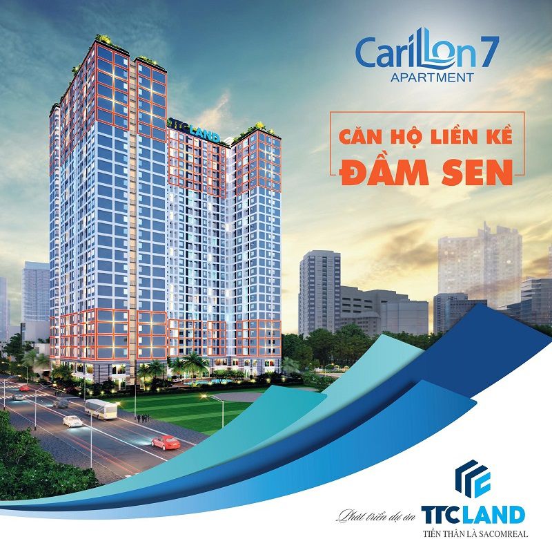 căn hộ carillon 7 liền kề đầm sen