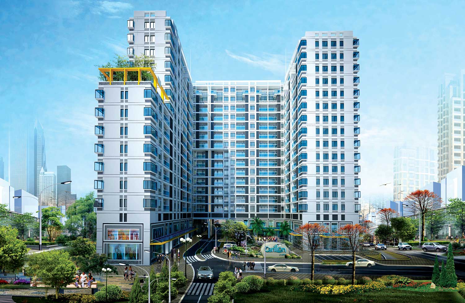 dự án căn hộ carillon apartment