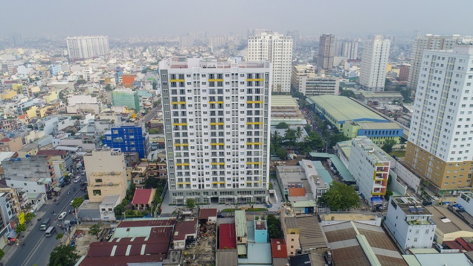 vị trí chung cư carillon 5